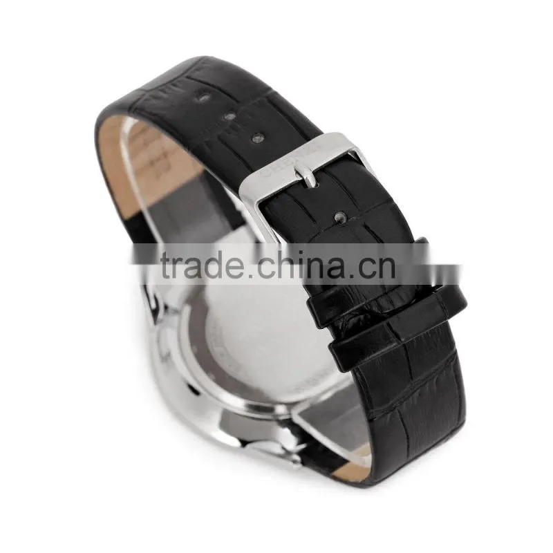 2016 China factory High quality cheap price for men Leather watch