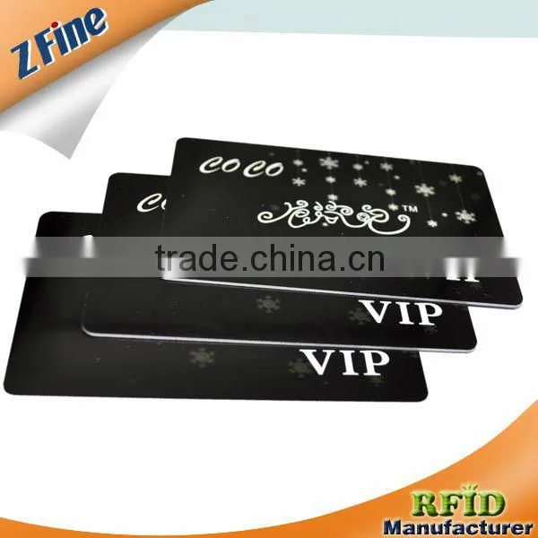 High quality pvc vip card/busniess card/ smart card/rfid card access/ in ShenZhen