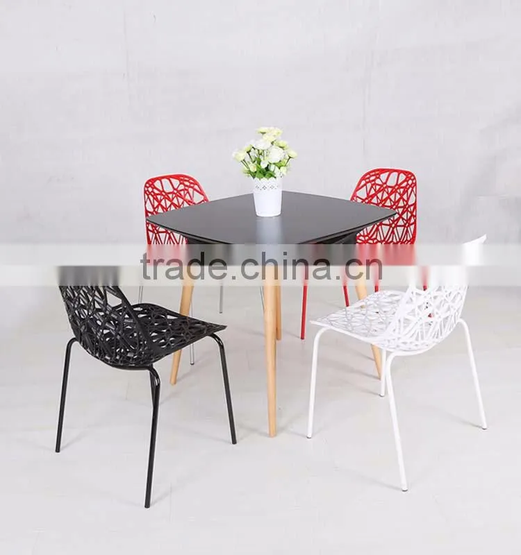 Hollow Personality Design Plastic Chairs Colored Home Goods Grid Office Chair