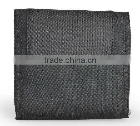 2016 Cheap high quality waterproof polyester wallet with zipper
