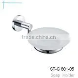 Hot Selling Bathroom Double Prong Robe and Towel Hook, Chrome Solid Brass