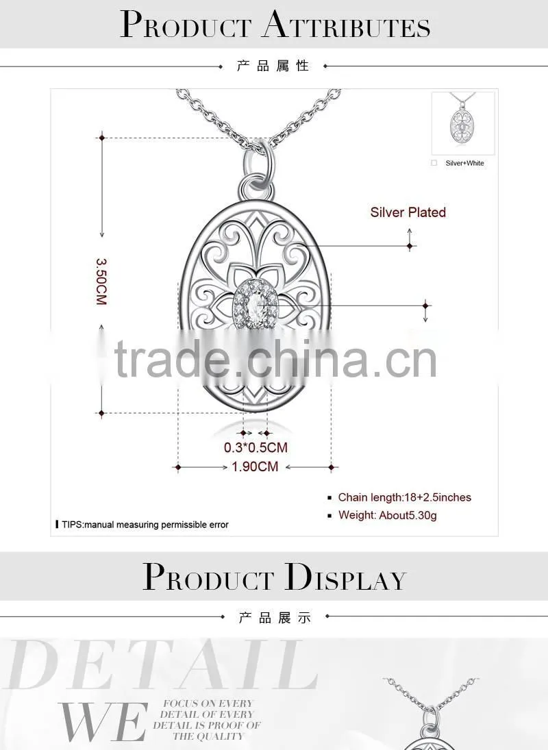 Jewelry Silver Chain Necklace Trendy Women Necklace Jewelry Wholesale Fashion Jewelry