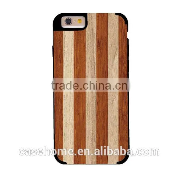 For iphone 6s Real Wood Wooden Hard Back Case