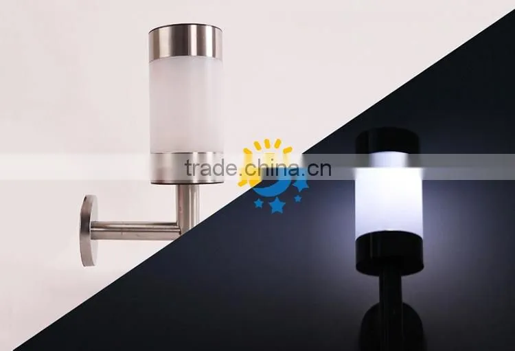 Garden solar lamps led stair wall mounted solar light