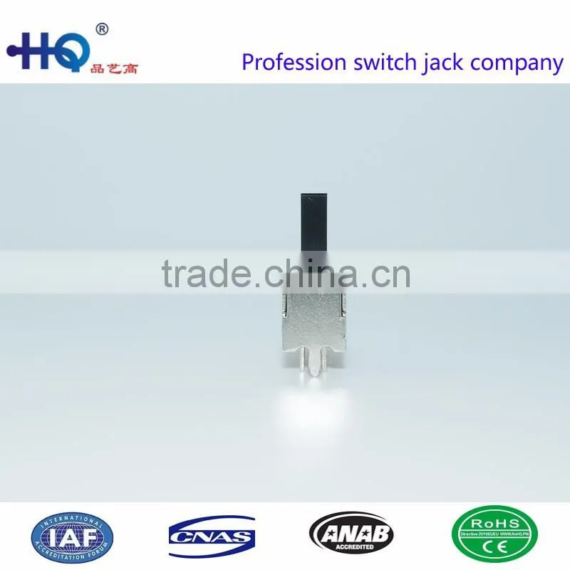 competitive price vertical slide switches, 4 position slide switches, SS-24D03