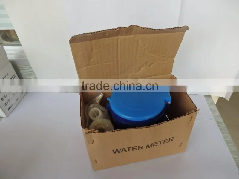 Hot sale Gaoxiang Brand plastic ABS body cold water meters