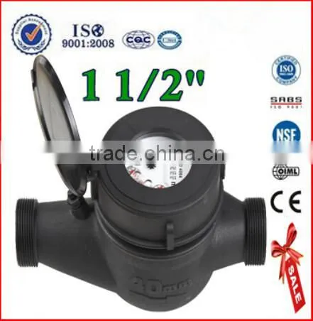 single jet power water meter class b water meter