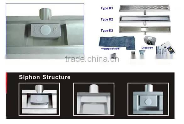 Weldon hot sale bathroom shower channel drain stopper