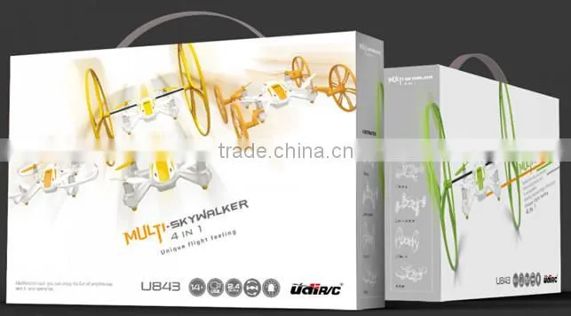 New arrival 2.4G 4modes multi-function drone-car