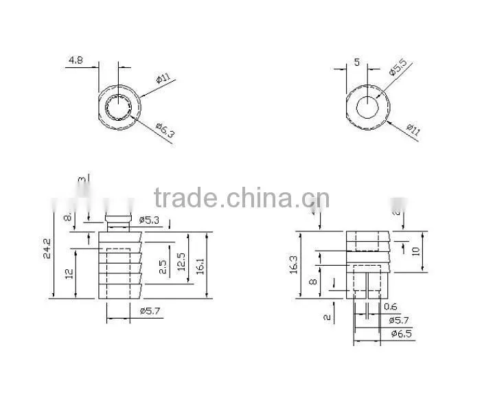 Furniture Cabinet Plastic Shelf Support Pins