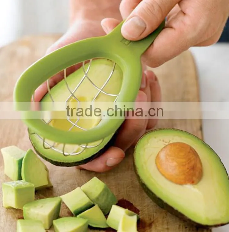 2015 new plastic strawberry slicer cutter