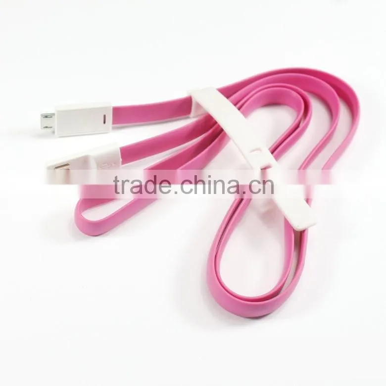 flat magnetic USB cables for samsung