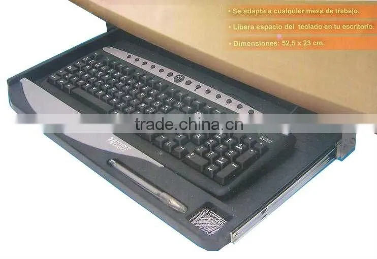 Adjustable Computer Desktop Keyboard Stand