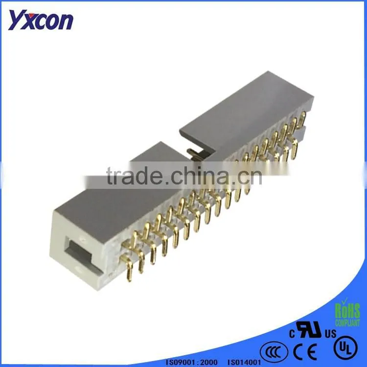 China big factory 2.54mm pitch high quality vertical SMD grey color box header
