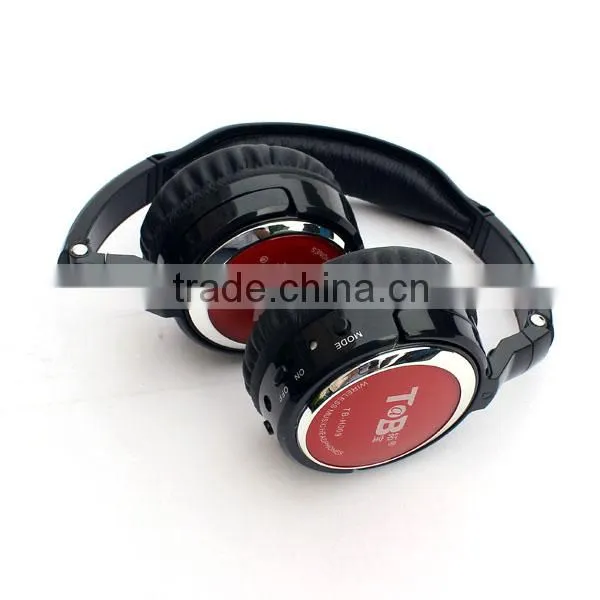 hot new products for 2015 china supplier Sport Multi-function wireless headsets witn FM radio function and tf card slot