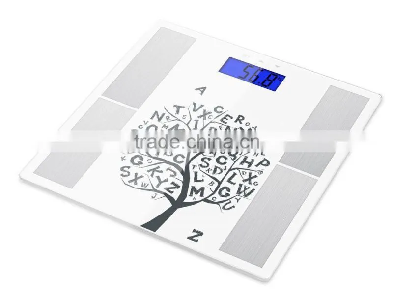 Latest design body fat scale for europe market