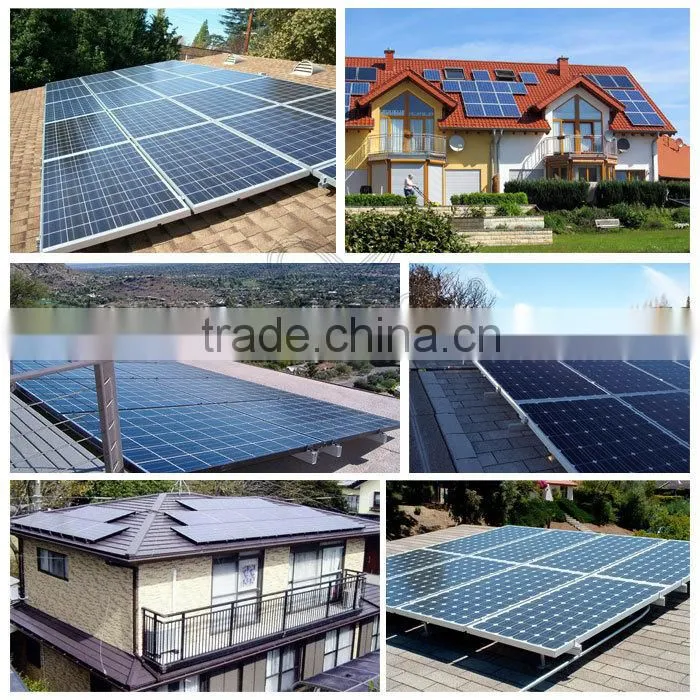 CE RoHS approved small on grid complete solar system kit