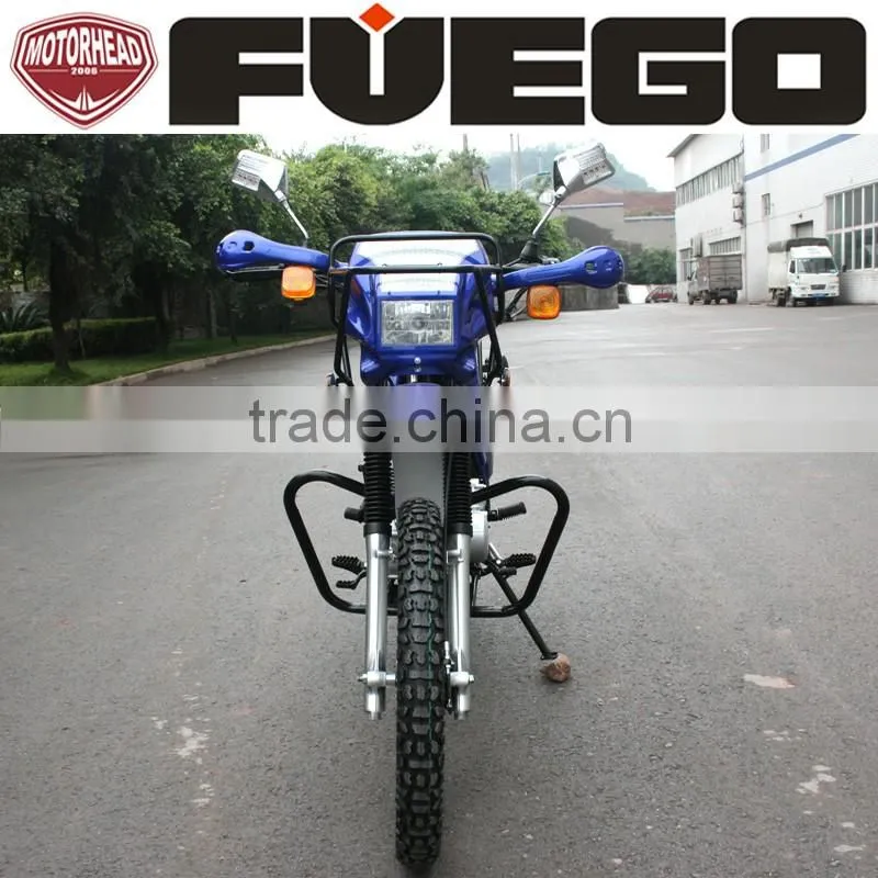 Enduro Motorbikes 200CC International 5 Gears Cargo Racks Review Mirrors Bumper Motorcycle