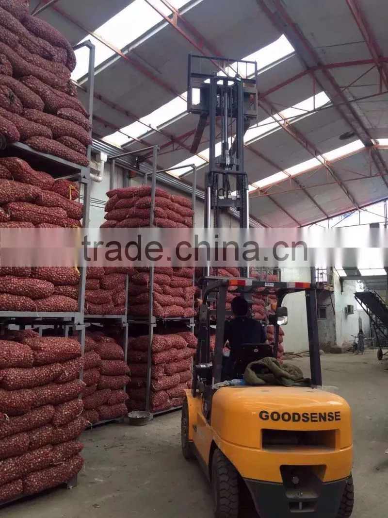 3.8 ton red color GOODSENSE Forklift Trucks with Chinese Diesel Engine