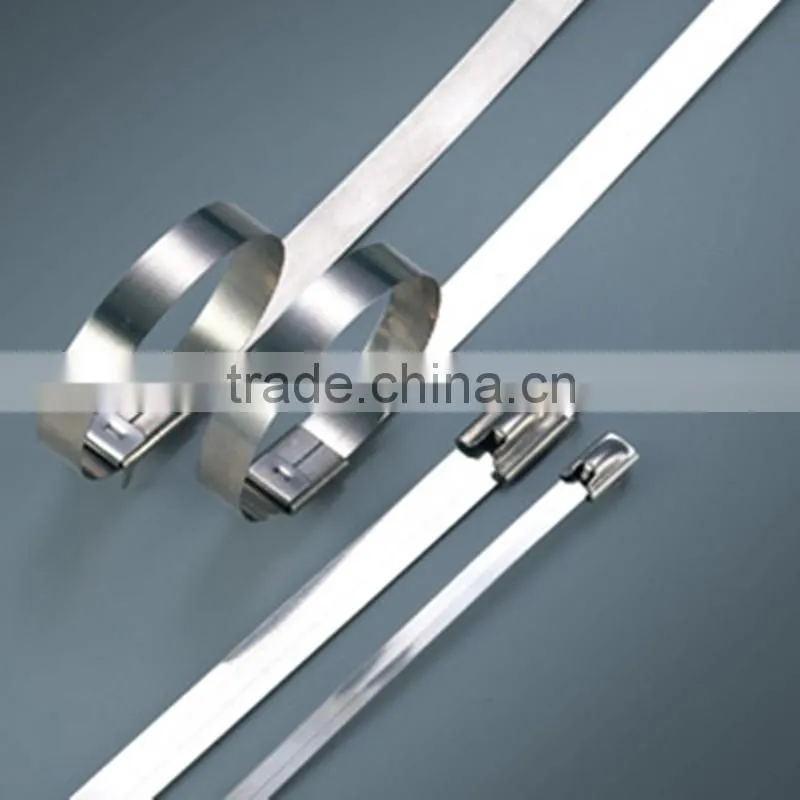 Stainless Steel Cable Ties- Ball-Lock Semi-Polyester Coated Ties