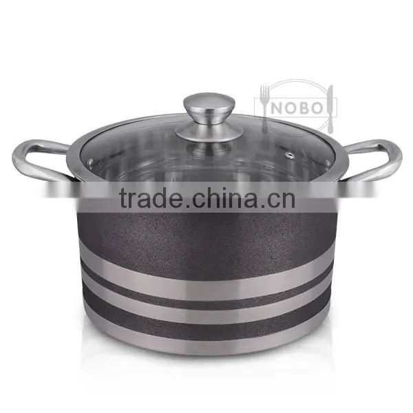 steel handle cookware sets for cooking Food