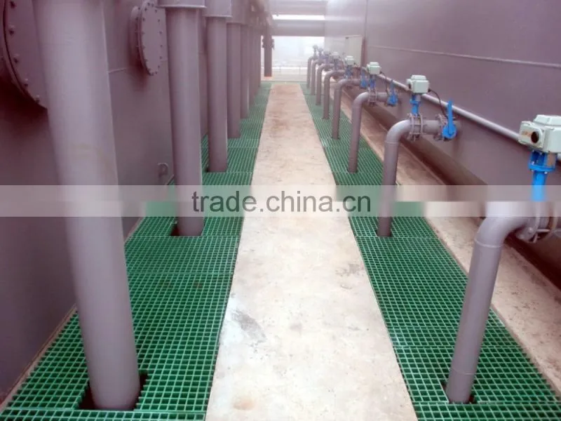 FRP Grating Heavy Duty FRP Molded Grating Plastic Floor Drain