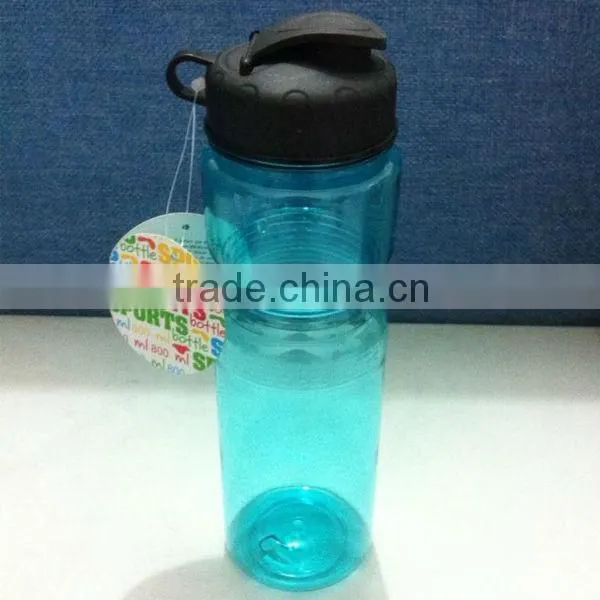 BPA free 840ml/28oz PET clear sport bottle
