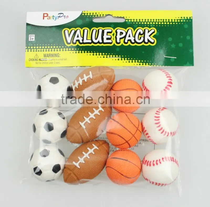 High quality sport ball basketball football rubber bouncing ball