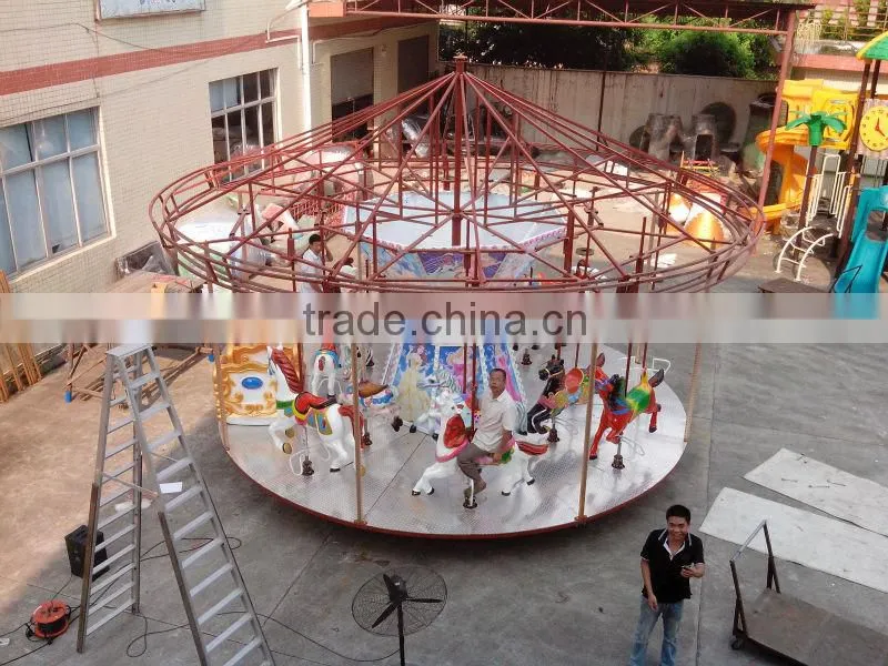 16 seats carousel rides,carousel horse rides for kids or family
