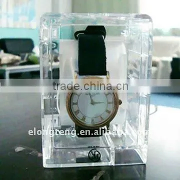 Transparent Plastic Watch Box for One Watch