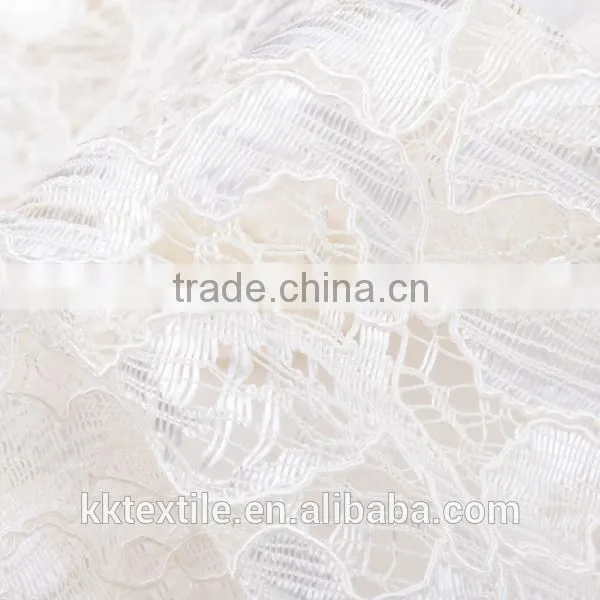 New arrival 25% nylon 75% rayon with gold flower rayon nylon blend fabric