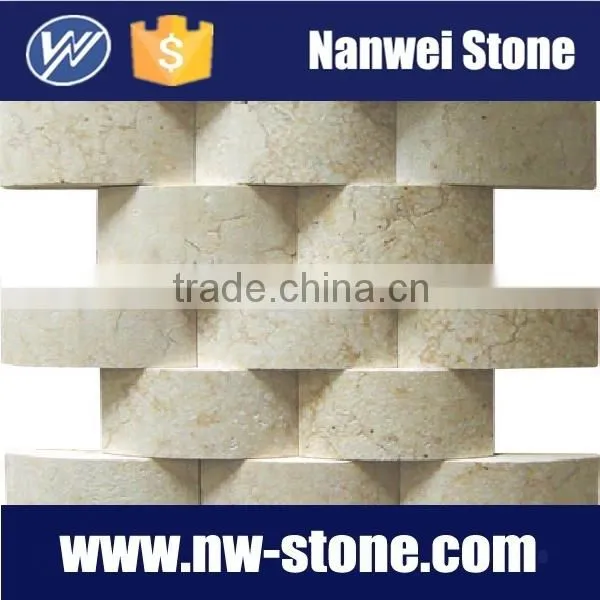 Natural stone mosaic floor tiles