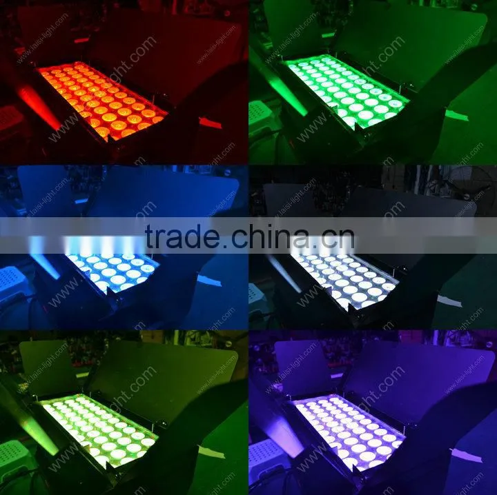 48pcs*10W 4in1 led waterproof outdoor light led city light ip65 48pcs RGBW led wall washer light