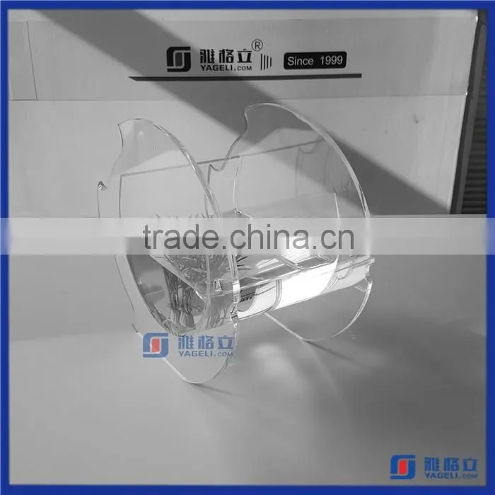 China factory wholesale plexiglass aquarium stand / acrylic fish bowl stands