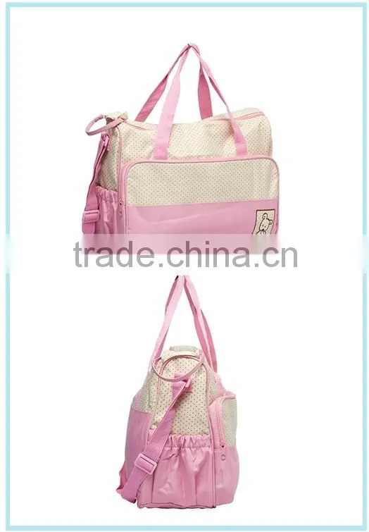 High quality multifunctional wholesale nappy mummy best diaper bags mummy bag