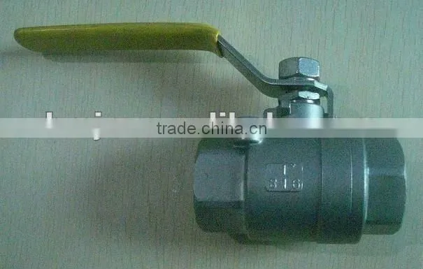 stainless steel 2pc ball valve