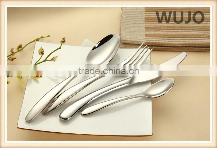 Inox cutlery set with high quality