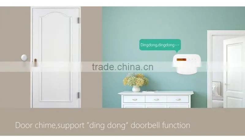 Intelligent auto-dial alarm system Usage GSM Burglar/Fire Security Alarm System & DIY house security alarm system