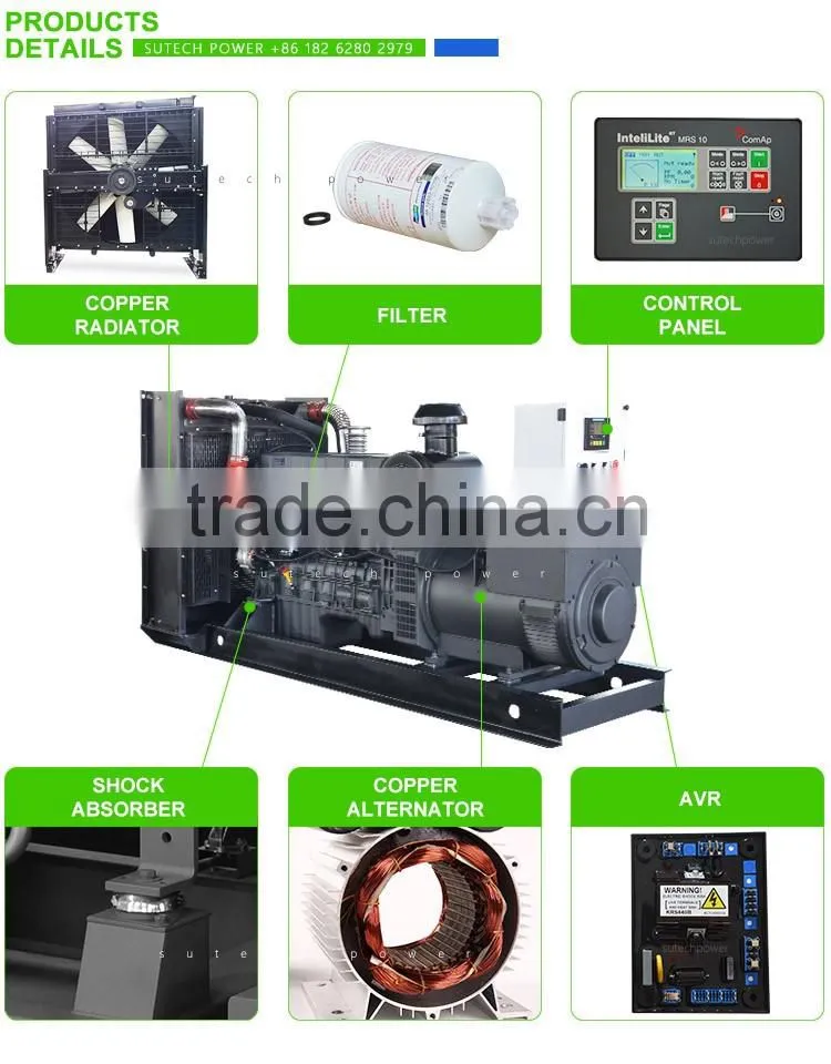 50Hz 300kw diesel generator with Shangchai engine USD 14350 It's worth you have