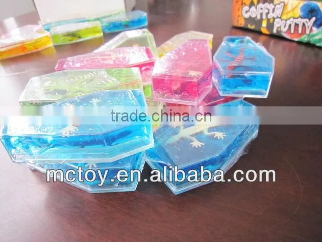Factory supplier wholesale Crystal Coffin putty crystal gift crystal toy crystal ball crystal ball toy putty slime