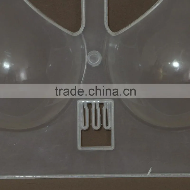 hanging transparent female bra/bust/underwear mannequin for sale with hook