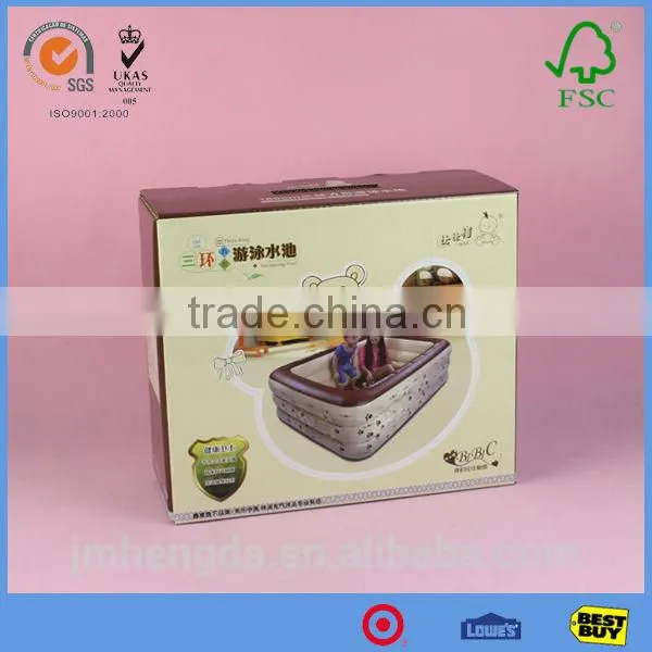 Colorful Display Wholesale Corrugated Package With Competitive Price