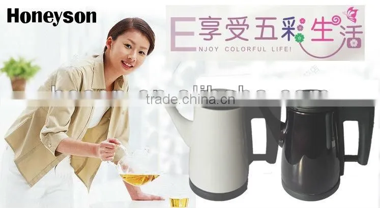 NEW hotel amenities electric mini teapot with hotel service tray