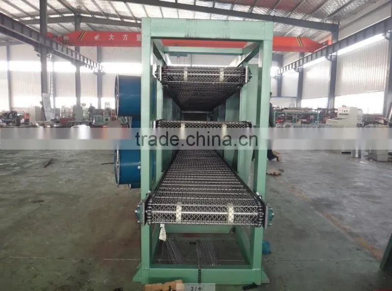 rubber sheet cooling line crawler type