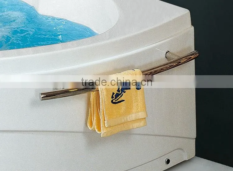 single person transparent acrylic bathtub