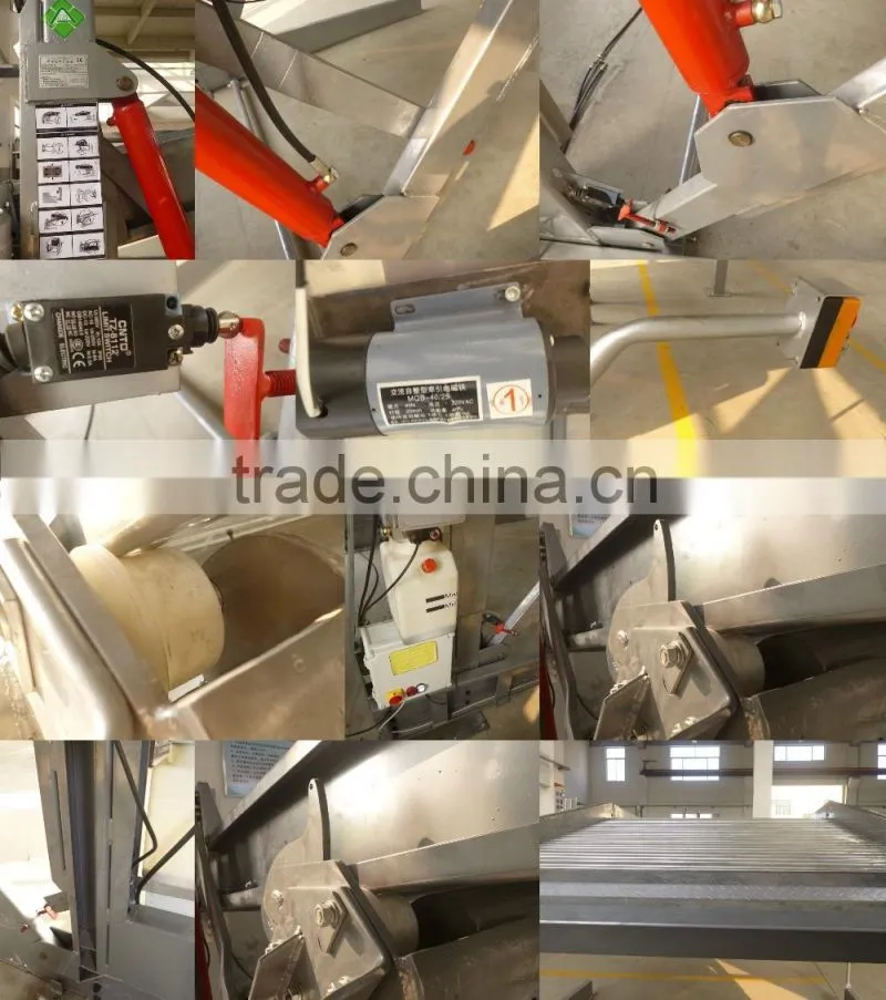 tilting parking lift machinery
