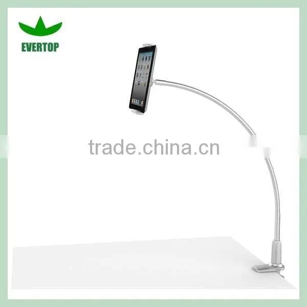 360 degree rotating clamp tablet holder for bed for desktop/mobile phone,10inch tablet holder mount for bed TS-TPH04B