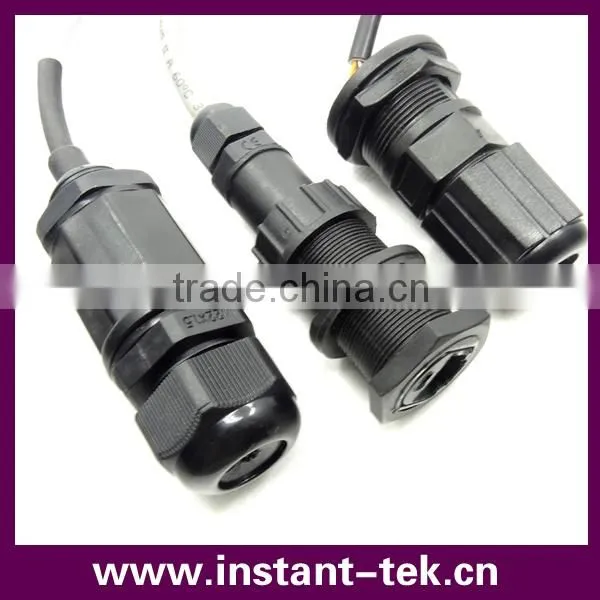 INST XS 9pin metal srcew waterproof airplug connector