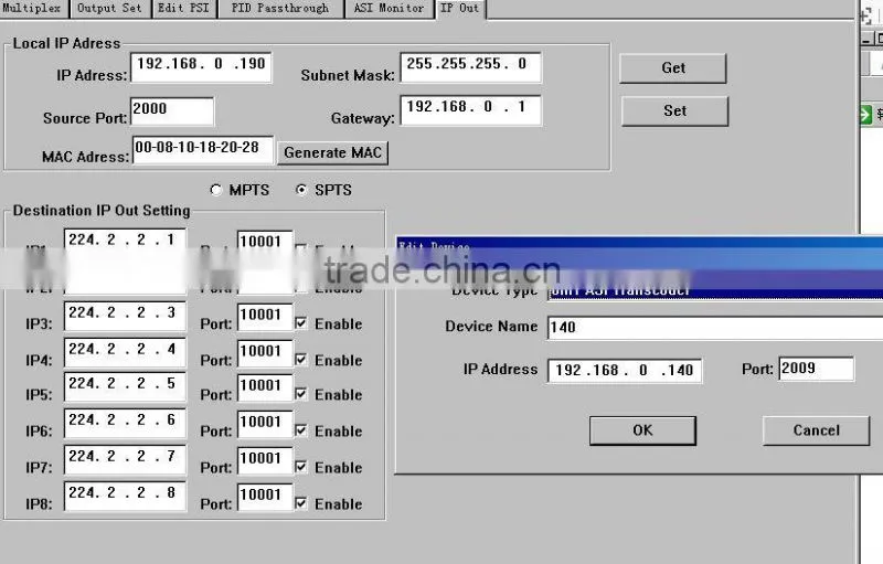 8 channel MPEG-2 to H.264 BI-direction transcoder