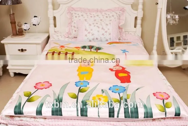 Luxury gift 100% mulberry silk quilt for children/kids/baby/infant